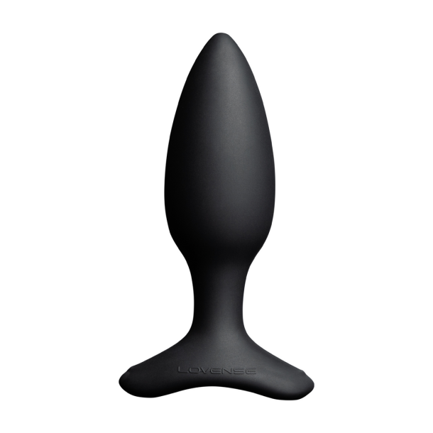Hush 2 – App-bestuurde Vibrerende Buttplug – 1,5 / 3,8 cm – Zwart