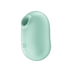 Clitoral stimulation through air pressure waves and vibrations2 indepently controllable motorscompact size for on the goeasily switch between 11 different pressure wave settings and 10 vibration settingsbody-safe silicone head/