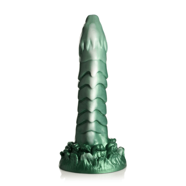 Cockness Monster - Lake Creature Silicone Dildo - Groen - Afbeelding 5