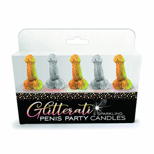 Glitterati - Penis Kaarsen Set - Afbeelding 2