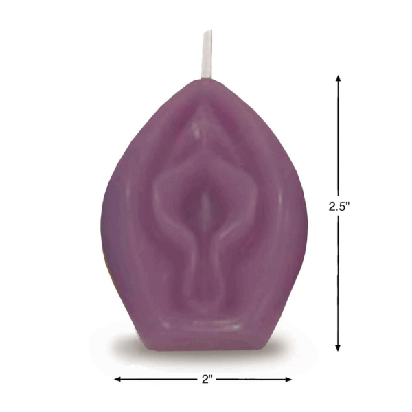 Eden's Candle - Vanille Geurige Vagina - Aubergine - Afbeelding 3