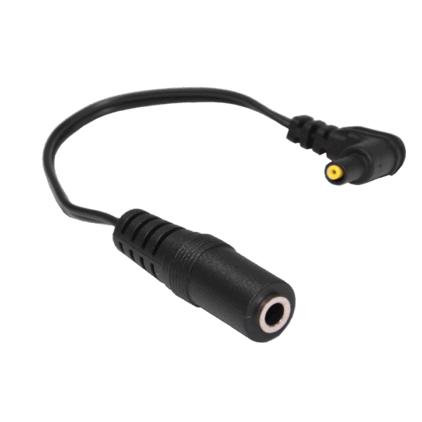 Adapter kitAdapts ElectraStim stimulators to work with other electrodestransforms 2mm pin connection to 4mm banana plugsFor use with your original ElectraStim connecting cable/
