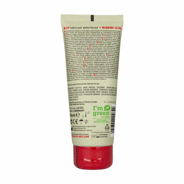 Waterbased Glijmiddel - Verwarmend - 3 fl oz / 100 ml - Afbeelding 2