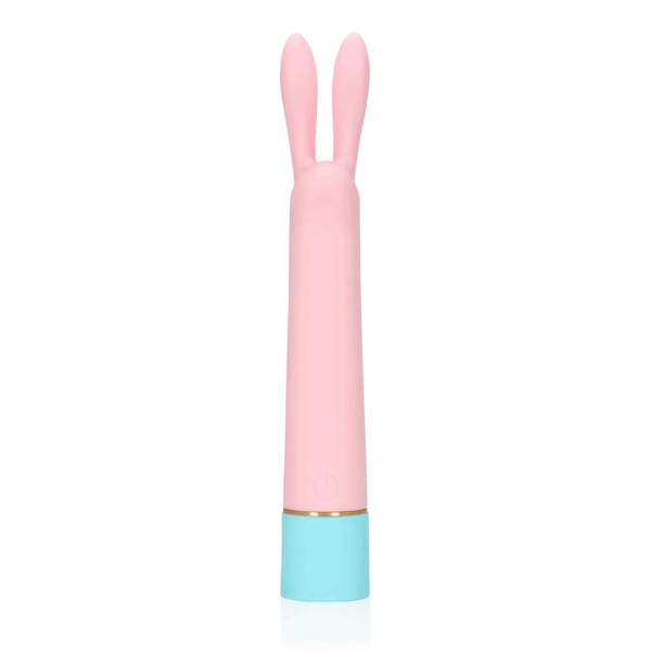 Mini Rabbit Vibrator met USB Oplader - Cherry Chiffon - Afbeelding 5