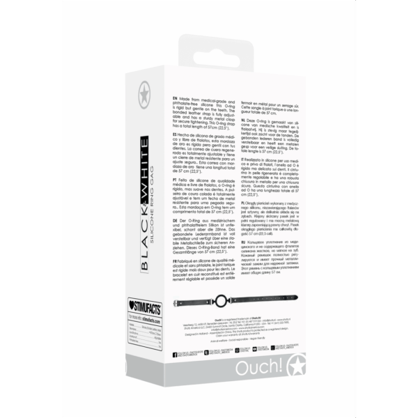 Silicone Ring Gag - Afbeelding 3