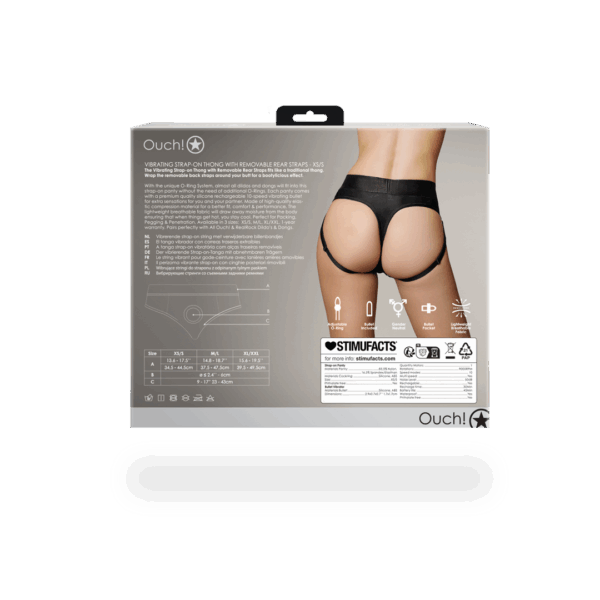 comfort  performance.1-year warrantyPairs perfectly with All Ouch!  RealRock Dildo’s  Dongs/
