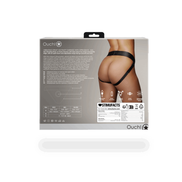 comfort  performance.1-year warrantyPairs perfectly with All Ouch!  RealRock Dildo’s  Dongs/