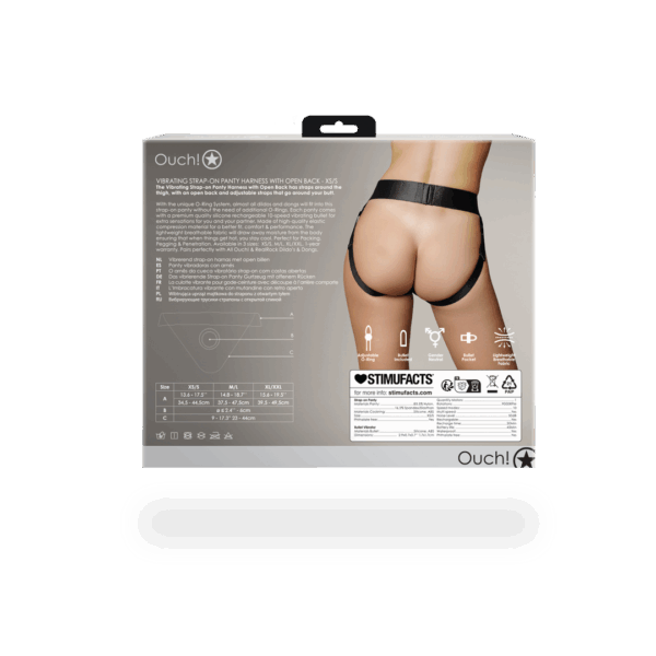 comfort  performance.1-year warrantyPairs perfectly with All Ouch!  RealRock Dildo’s  Dongs/