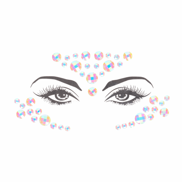 allowing you to experiment with different styles and designs.Variety Pack: Each set includes a variety of face jewelry stickers