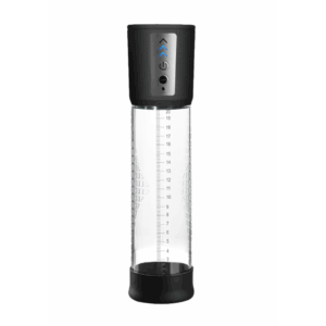 De oplaadbare versie van deze hoogwaardige penispomp meet 250 mm (9