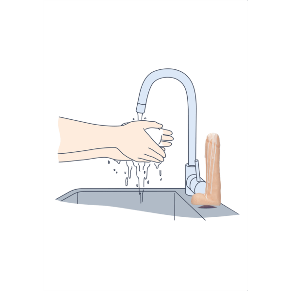 Dicky Soap met Balls en Cum - Afbeelding 4