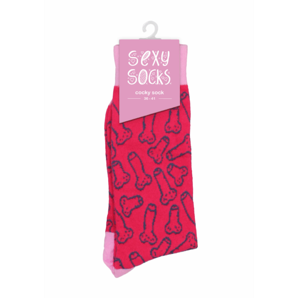 kan door zowel mannen als vrouwen worden gedragen.Sexy Socks is het perfecte cadeau voor jezelf of voor een vriend(in)!Verkrijgbaar in 2 verschillende maten: 36-41 en 42-46.Gemaakt van 75% katoen