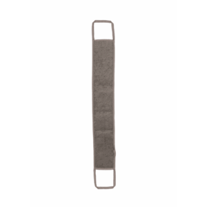 The Touché Big Back Strap gives you easy access to those difficult-to-reach areas on your body!One side is silky smooth for a gentle polishing cleanse.The other side has a rough scrub surface for a thorough tingling exfoliation.The Charcoal component helps to draw out daily impurities and gently remove the build up of dirt and toxins from your pores.The natural fibres of Hemp and Flax are ideal for exfoliating and provide an all-over healthy glow to your skin./