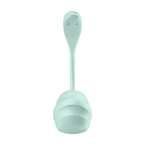Smooth Petal Connect App - Draagbare Paar Vibrator - Mint - Afbeelding 3