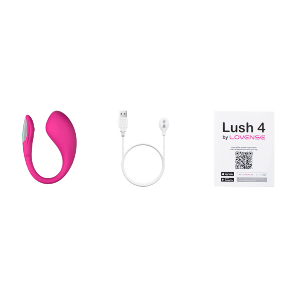Lush 4 - Krachtige App-gestuurde Draagbare G-spot Ei Vibrator - Roze - Afbeelding 12