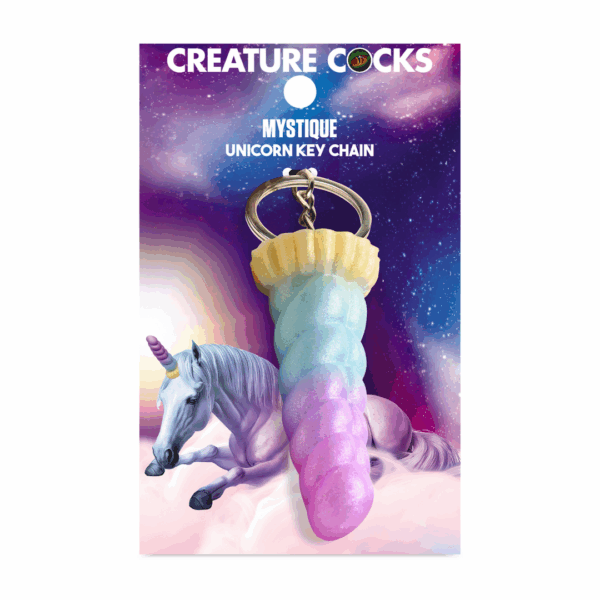 Mystique Unicorn - Sleutelhanger - Afbeelding 2