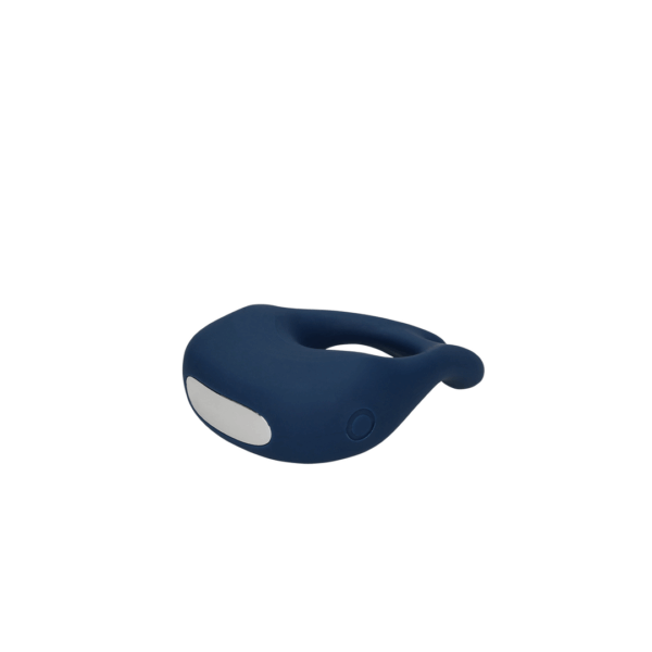 Puntige Vibrerende Cockring - Baltisch Blauw - Afbeelding 13