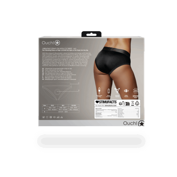 comfort  performance.1-year warrantyPairs perfectly with All Ouch!  RealRock Dildo’s  Dongs/