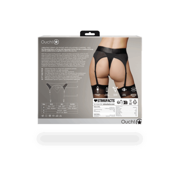 comfort  performance.1-year warrantyPairs perfectly with All Ouch!  RealRock Dildo’s  Dongs/