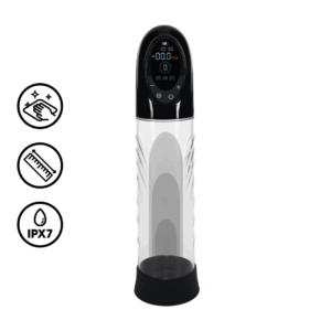 CyberPulse - Automatische Waterdichte Penis Pomp - Zwart
