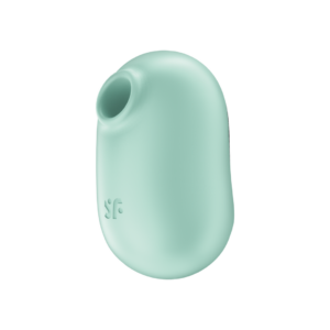 Clitoral stimulation through air pressure waves and vibrations2 indepently controllable motorscompact size for on the goeasily switch between 11 different pressure wave settings and 10 vibration settingsbody-safe silicone head/