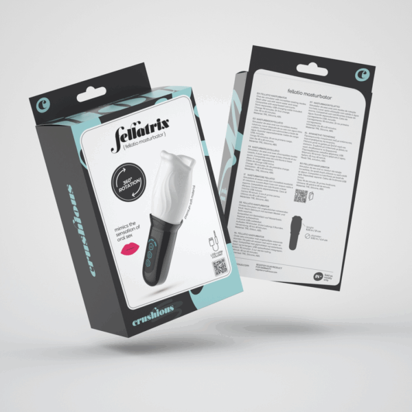 Fellatrix - Draaibare Mond Masturbator - Wit - Afbeelding 2