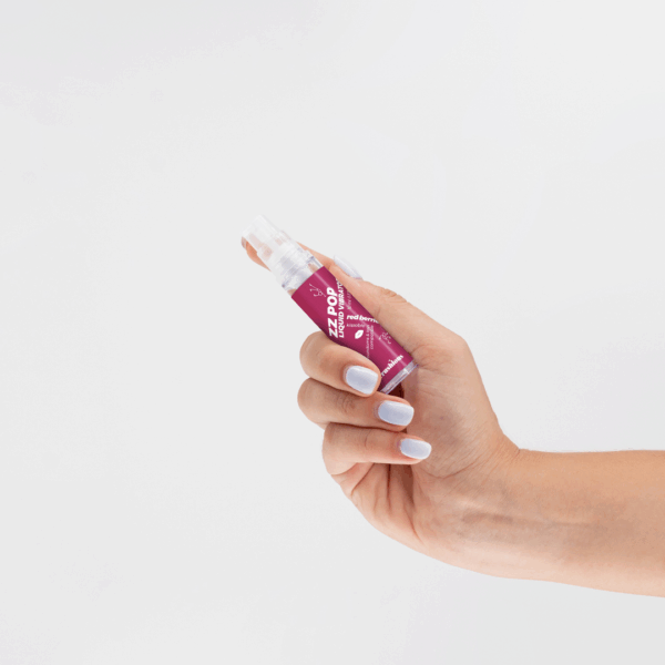 ZZ Pop - Kussbare Vloeibare Vibrator - Rode Bessen - 0,3 fl oz / 10 ml - Afbeelding 4