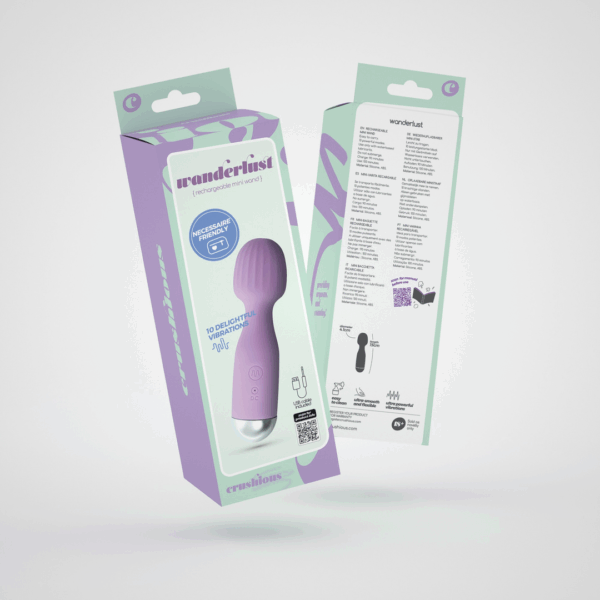 Wanderlust - Mini Wand Massager - Lila - Afbeelding 2