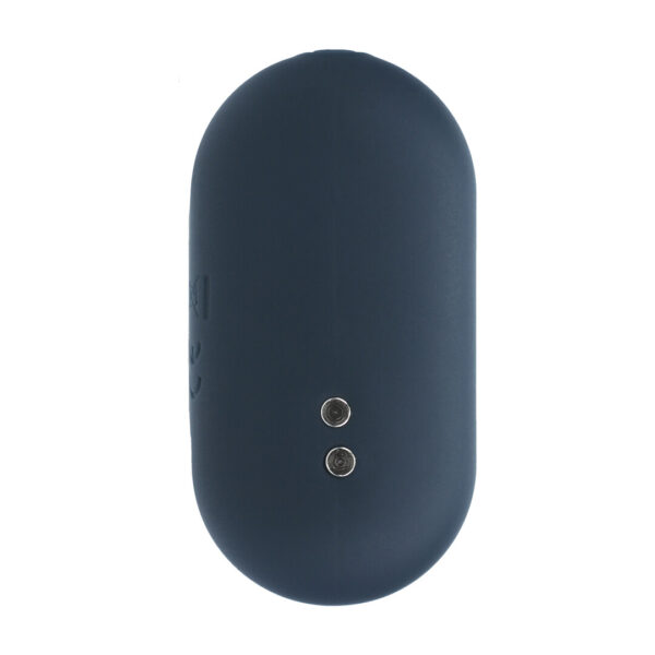 Hexagonale Vibrerende Silicone Anale Plug - S - Zwart - Afbeelding 5