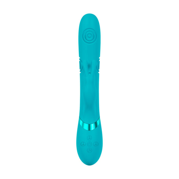 Mimi - G-Spot Vibrerende en Kloppende Konijn - Blauw - Afbeelding 8