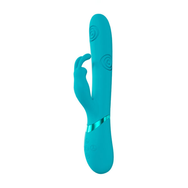 Mimi - G-Spot Vibrerende en Kloppende Konijn - Blauw - Afbeelding 9