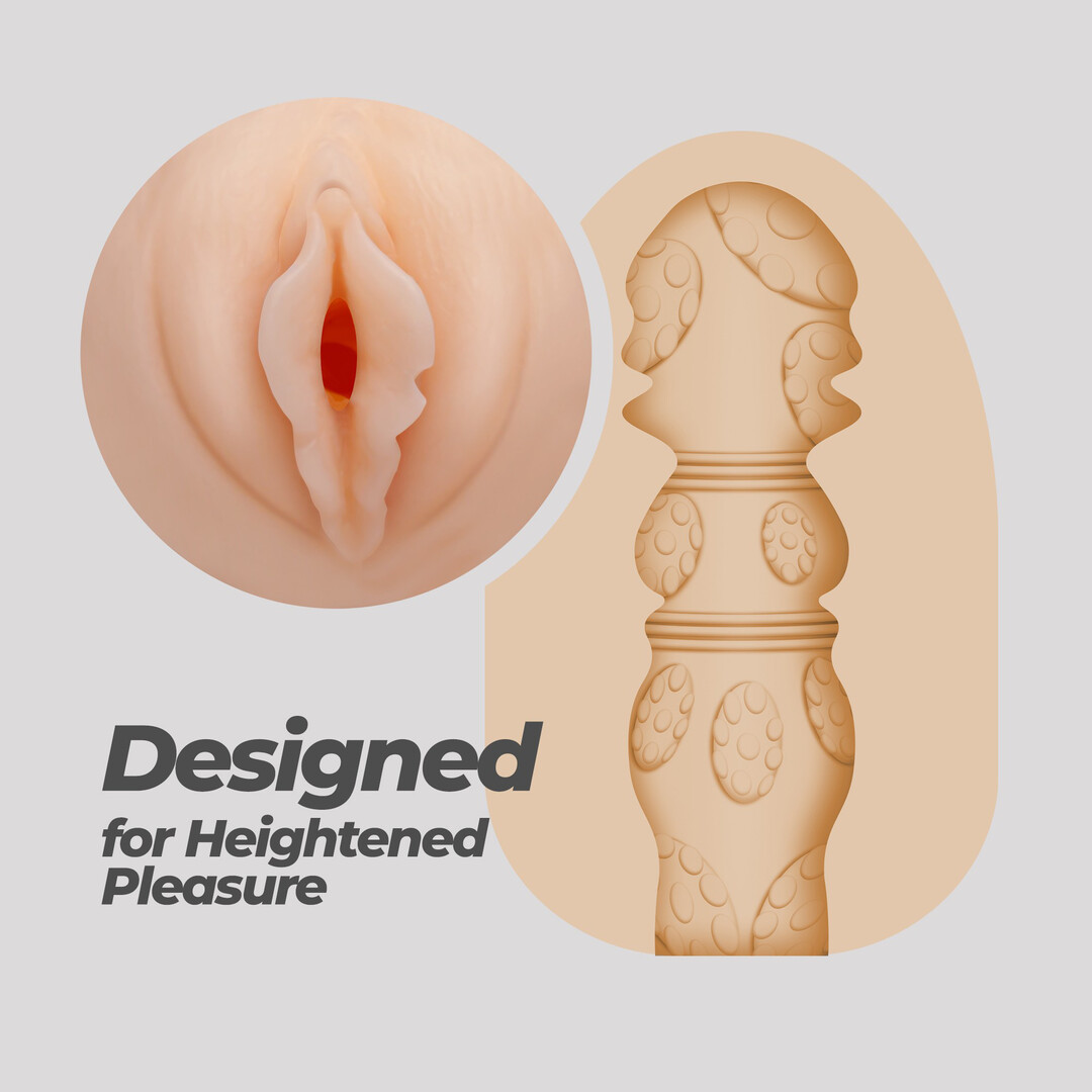 Ezy Egg - Masturbator Ei - De Minnaar - Blauw - Afbeelding 7