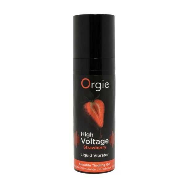 High Voltage – Vloeibare Vibrator – Aardbei – 0,5 fl oz / 15 ml