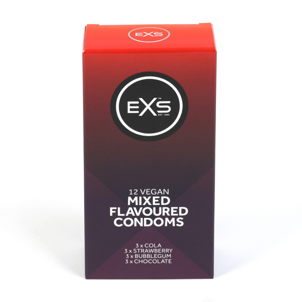 EXS Mixed Flavored – Condoms – 12 Stuks