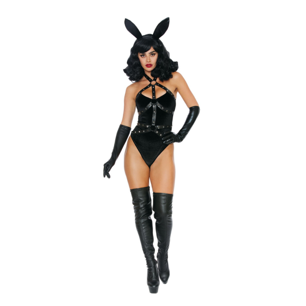 Bad Girl Bunny – XL – Zwart