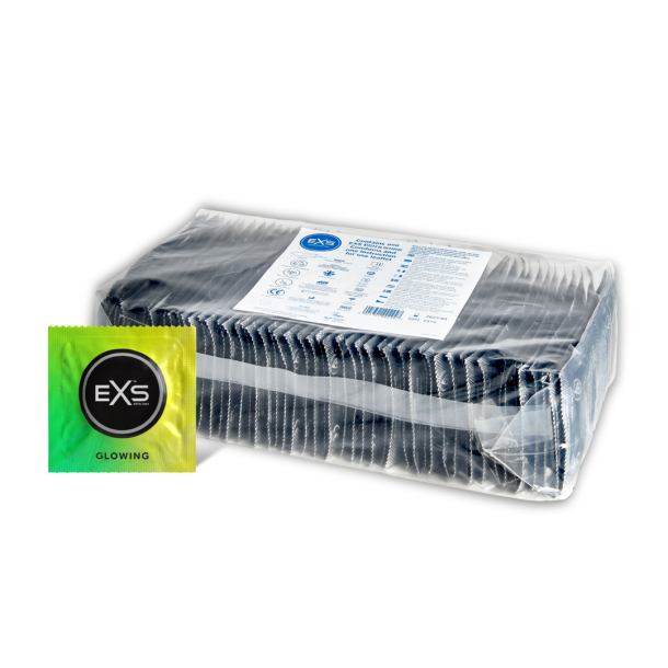 EXS Glowing – Condoms – 100 Stuks