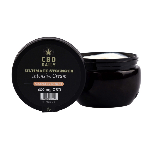 CBD Daily Ultimate Strength Intensive Cream – Grapefruit Mint – 5 oz / 142 g