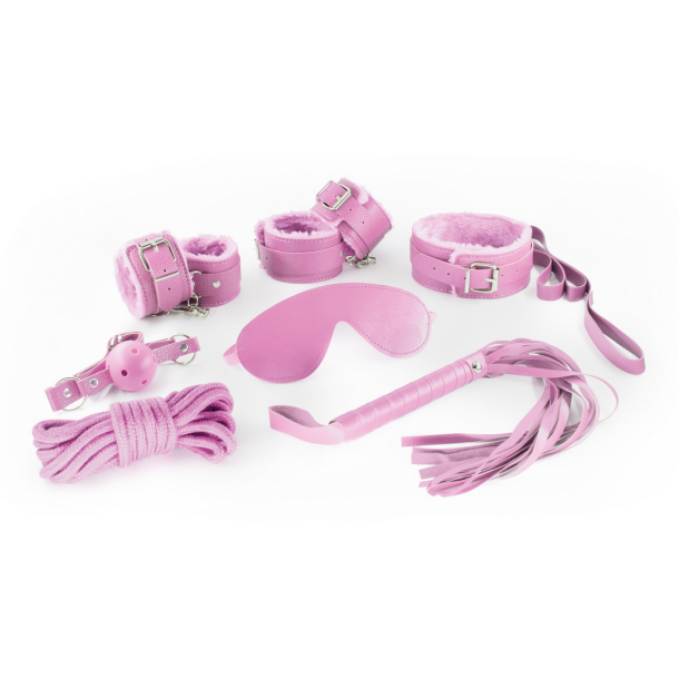 Dungeons and Maidens – 8-delige BDSM Kit – Roze