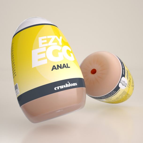 Ezy Egg – Masturbator Ei – Anaal – Geel