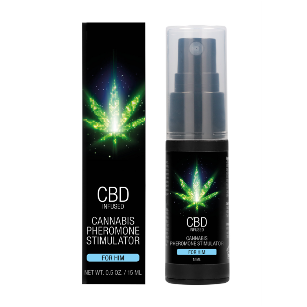 CBD Cannabis Pheromone Stimulator Voor Hem – 0,5 fl oz / 15 ml