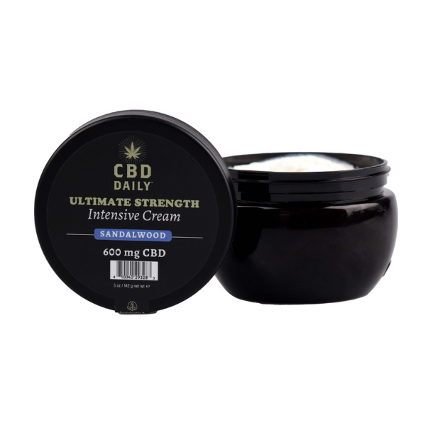 CBD Daily Ultimate Strength Intensive Cream – Sandalwood – 5 oz / 142 g