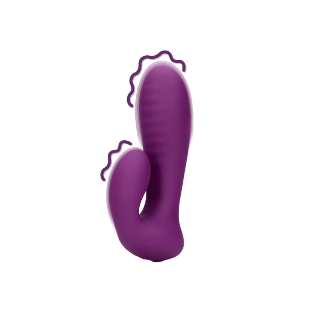 Ultra Soft Silicone G-Spot Vibrator – Orchidee Paars