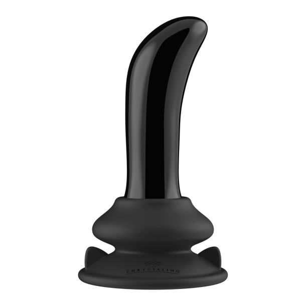 Prickly – Smooth Glass G-Spot Vibrator met Afstandsbediening