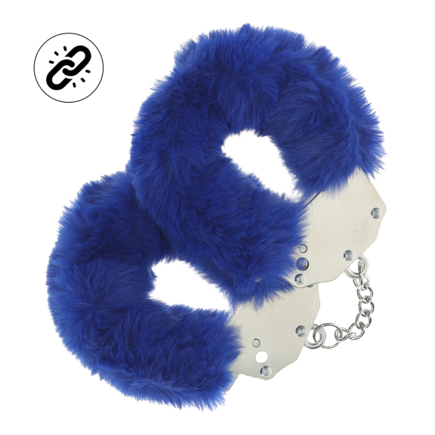 Zware Fluffy Handboeien – Marineblauw