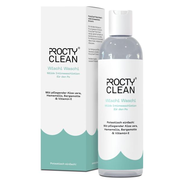 ProctyClean® Wischi Waschi – intieme waslotion voor de achterkant.