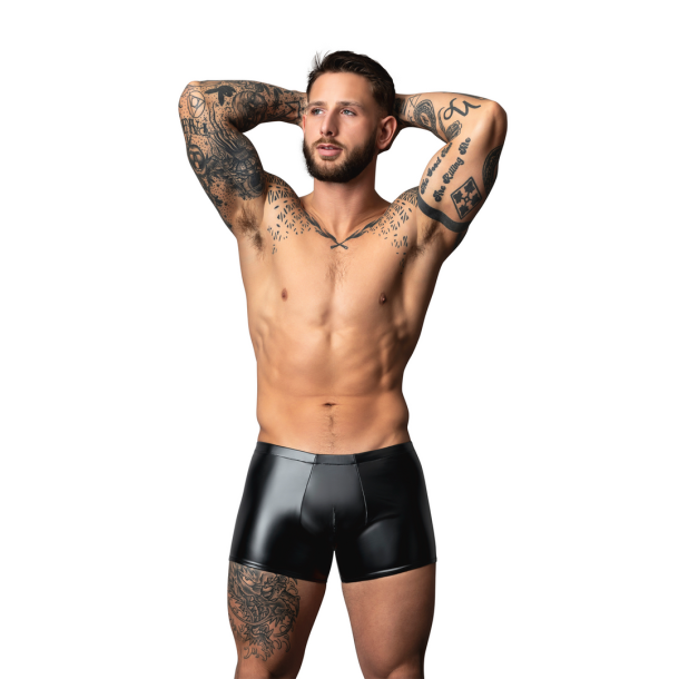 Wetlook Pouch Short – XL – Zwart