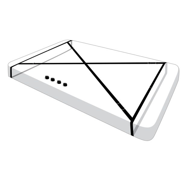 Interlace – Top en Bottom Bed Binding Set