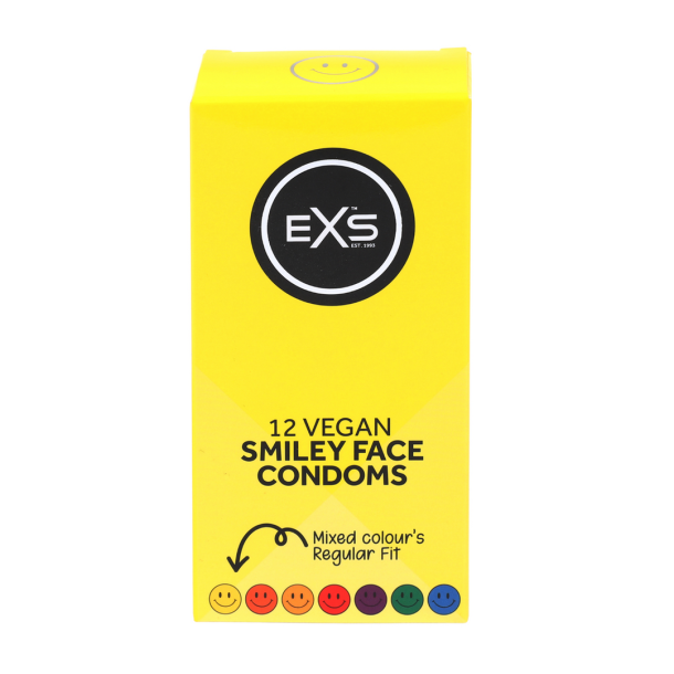 EXS Smiley Face Regular – Condooms – 12 Stuks