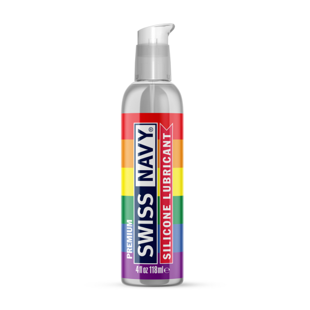 Siliconebased Lubricant – 4 fl oz / 118 ml – Pride Edition